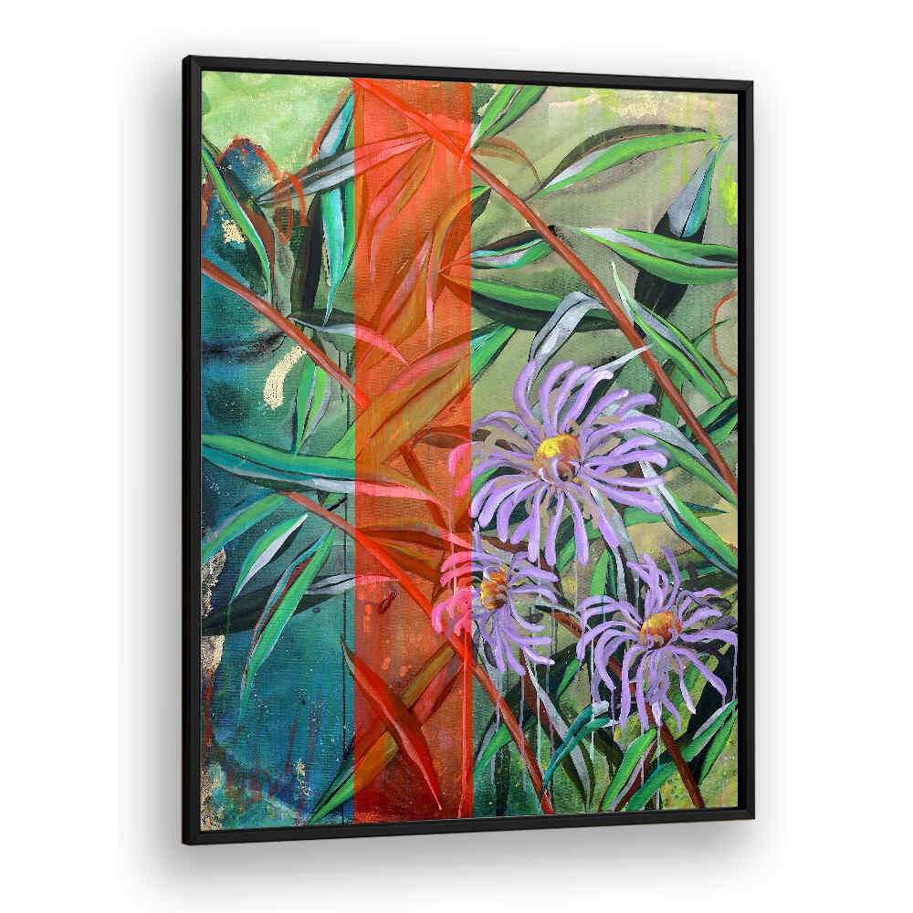ARTWORK , FLORAL FLOWER PAINTINGS
