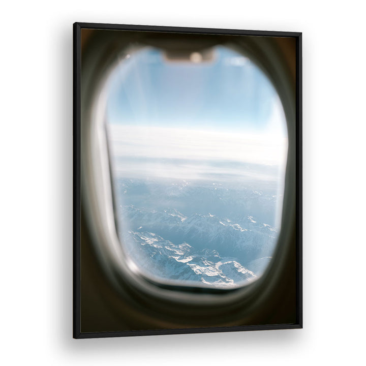 PLANE WINDOW VIEW , PHOTOGRAPHY PRINTS