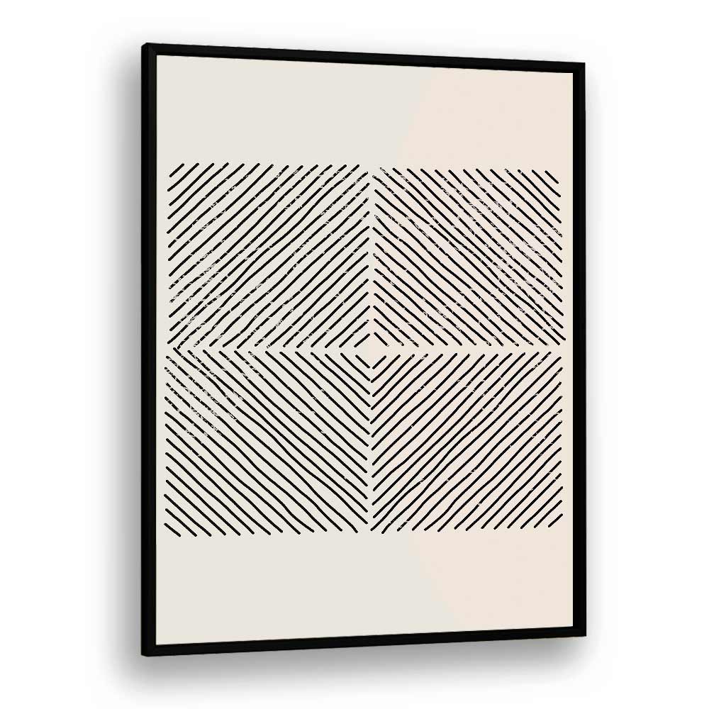 GEOMETRIC MINIMAL SET I BY JAY STANLEY, ABSTRACT ART PRINTS