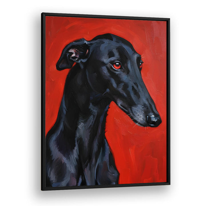 BLACK DOG GREYHOUND