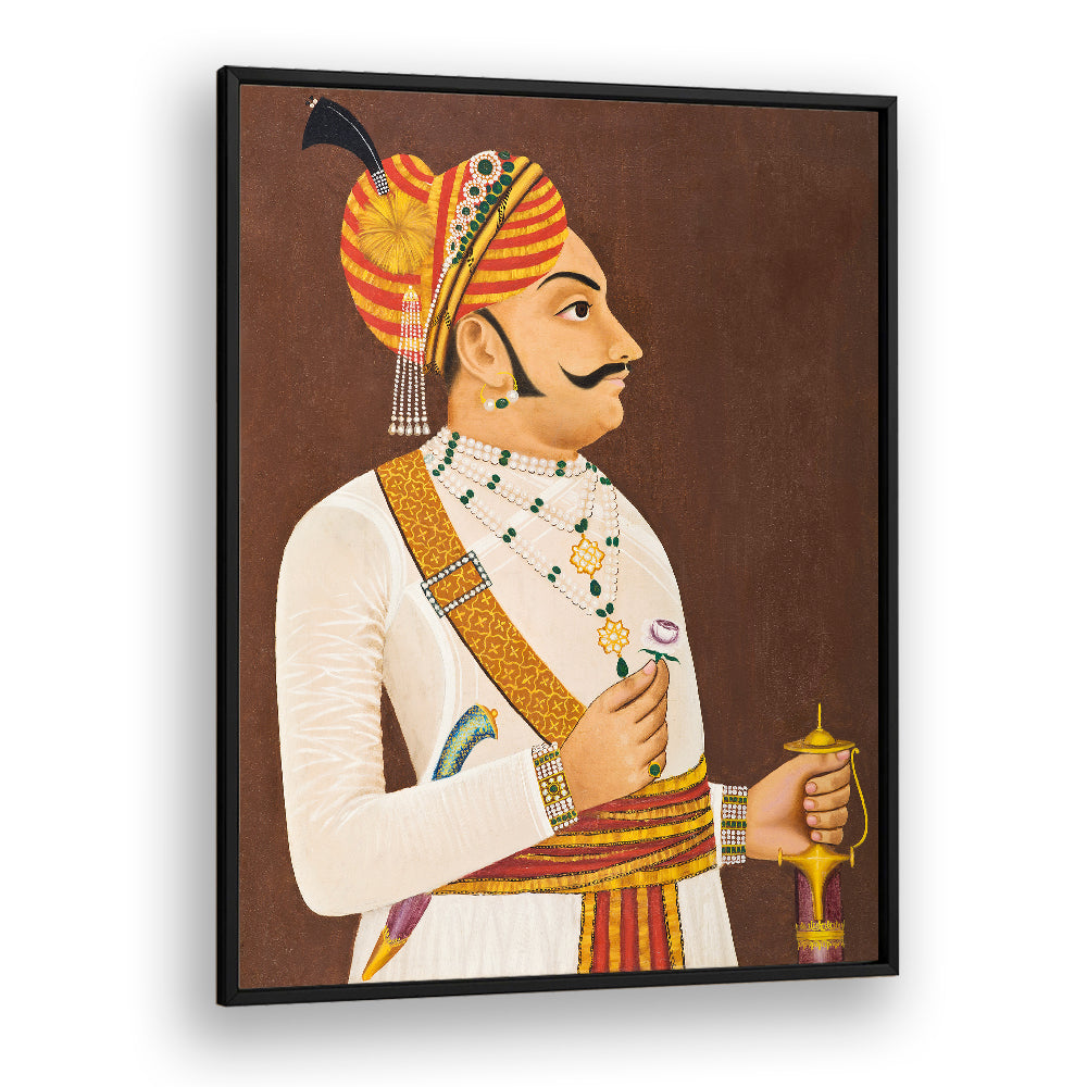 THAKUR YASWANTA SINGH (REIGNED 1688-1707) , INDIAN ART PAINTINGS