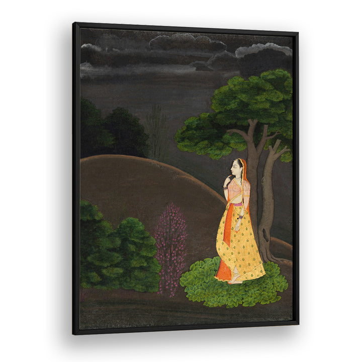 ABHISĀRIKĀ , INDIAN ART PAINTINGS