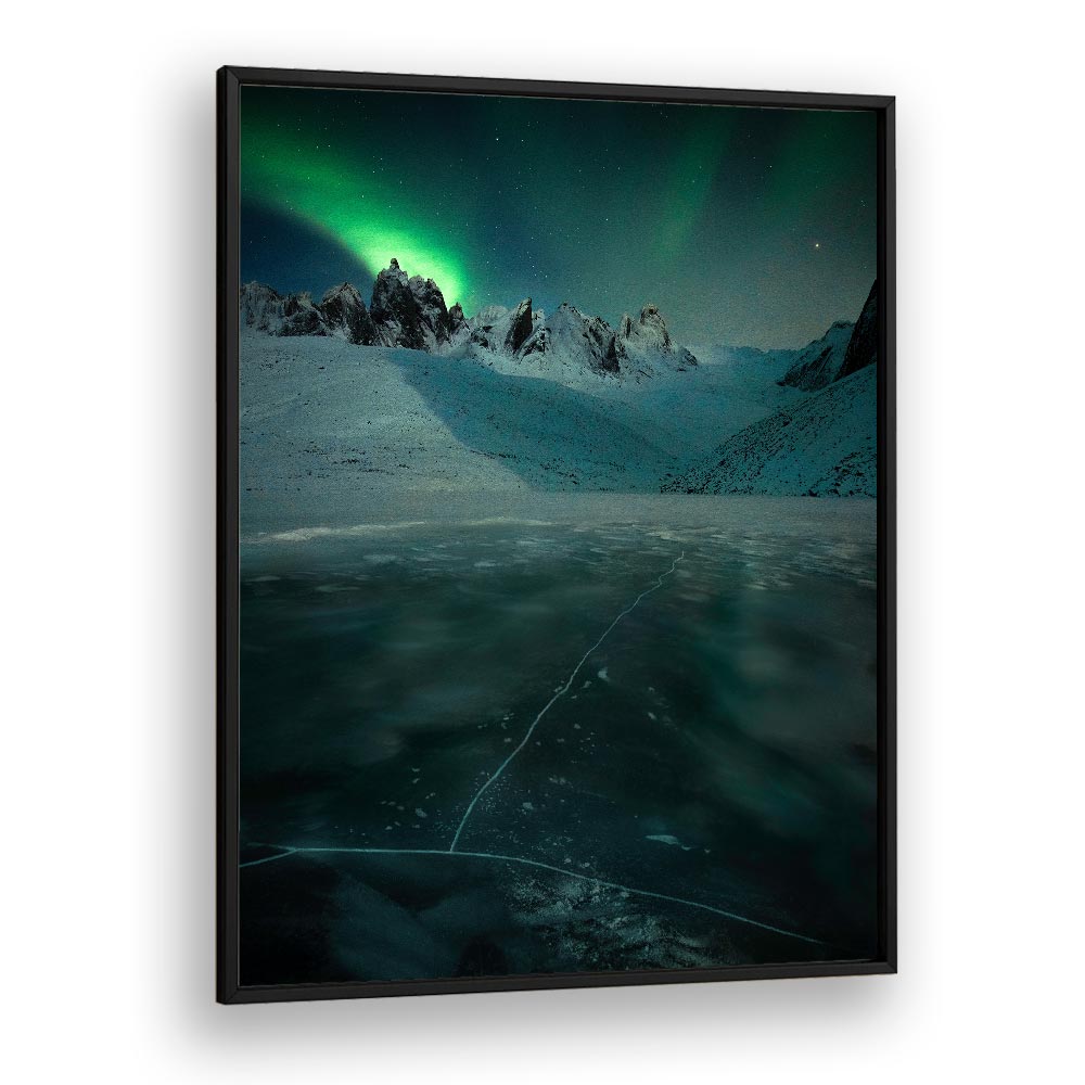 AURORA OVER MOUNT MONOLITH BY YAN ZHANG , LANDSCAPE PHOTO PRINTS