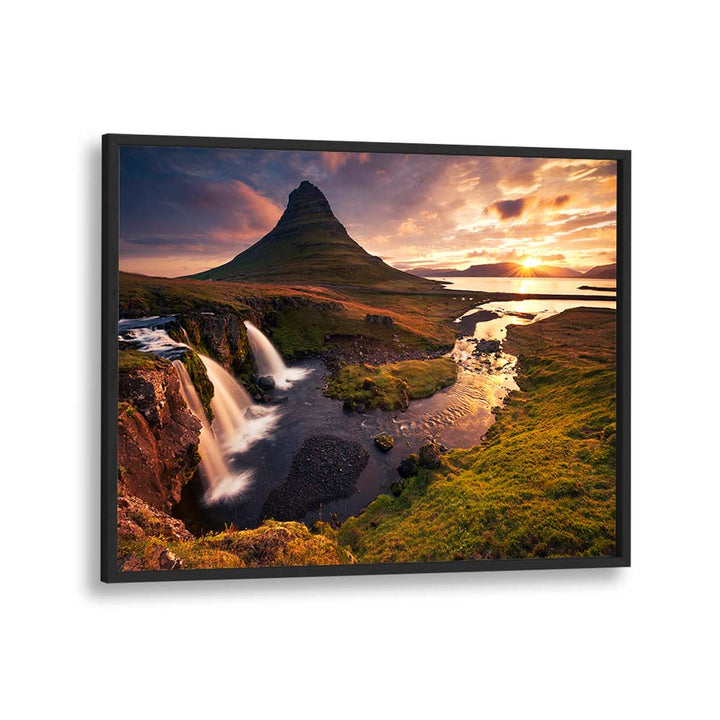 GOOD MORNING ICELAND BY STEFAN HEFELE , LANDSCAPE PHOTO PRINTS