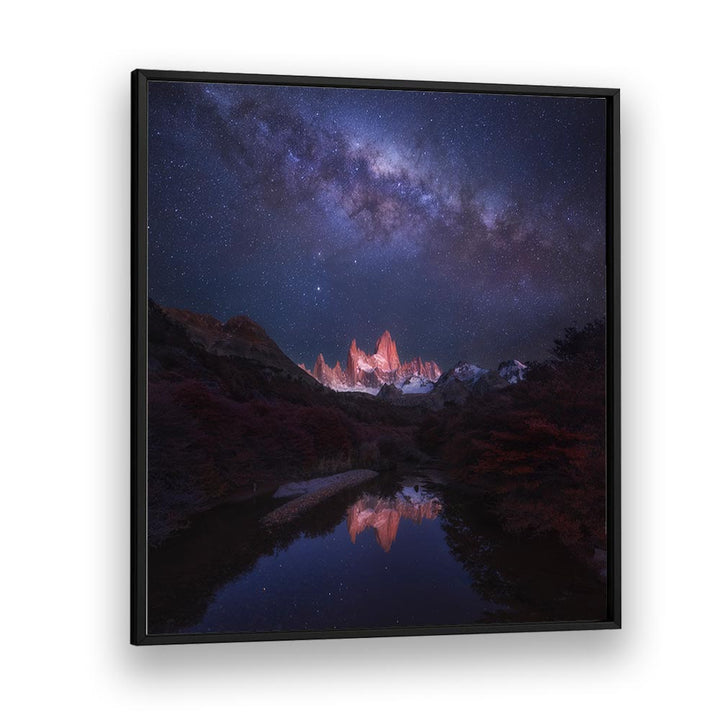 PATAGONIA AUTUMN NIGHT , LANDSCAPE PHOTO PRINTS