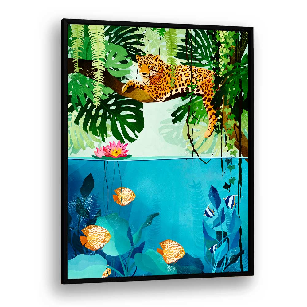 WELCOME TO THE JUNGLE BY GOED BLAUW, KIDS ROOM ART PRINTS