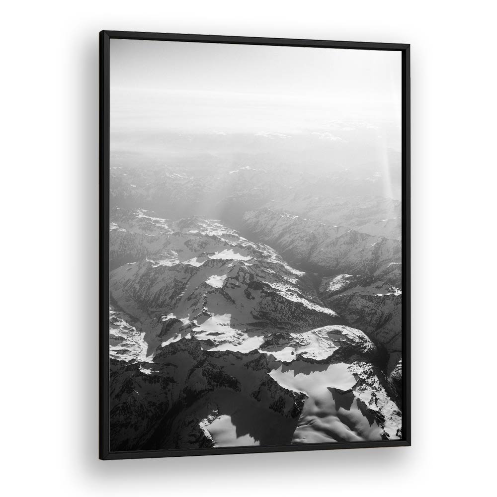 ALPS IN BLACK AND WHITE , PHOTOGRAPHY PRINTS
