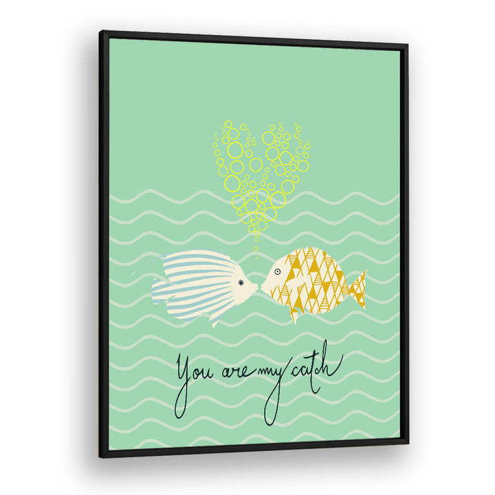 Colorful MELLOW, KIDS ROOM PAINTINGS featuring playful fish and bubbles, perfect for inspiring creativity in children's spaces.