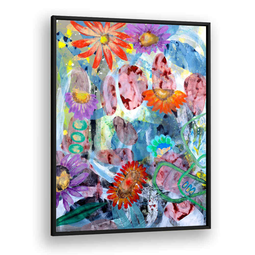 PAINTING , FLORAL FLOWER PAINTINGS