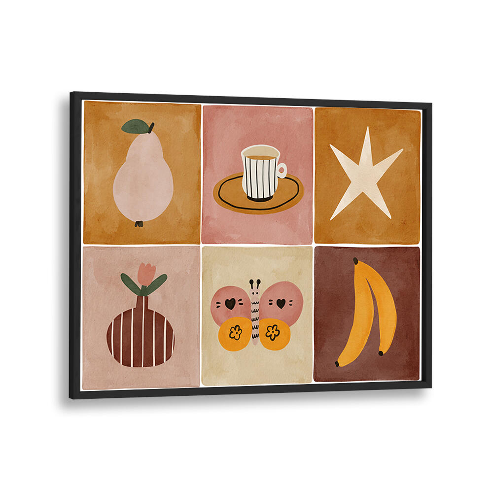 WHIMSICAL ICONS GALORE , KITCHEN POSTERS