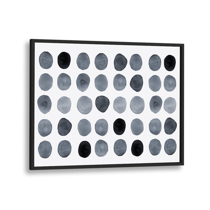 Stylish STEPPING STONES, ABSTRACT PAINTINGS with a blend of gray tones, perfect for enhancing home decor elegance.