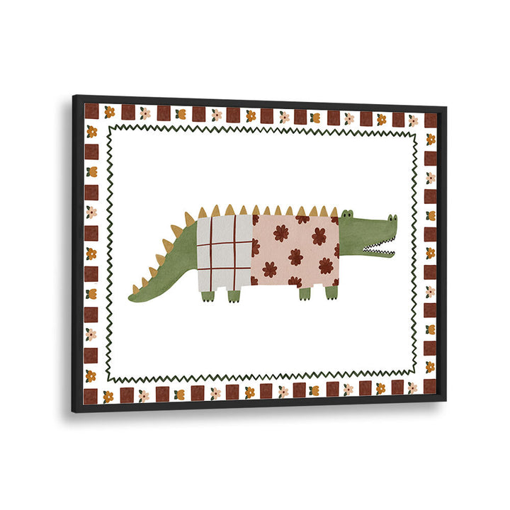 QUILTED CROCODILE , KIDS ROOM PAINTINGS