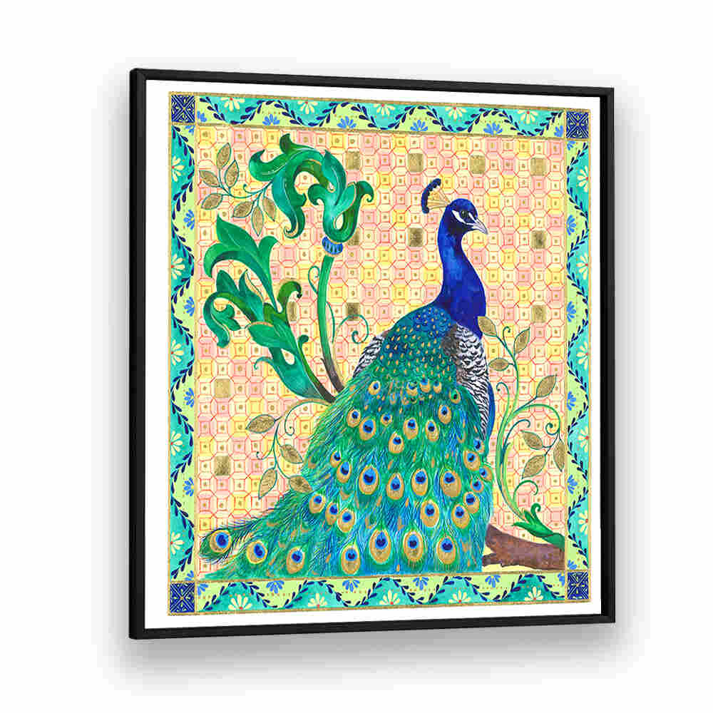 FLORENTINE PEACOCK , ANIMAL PAINTINGS