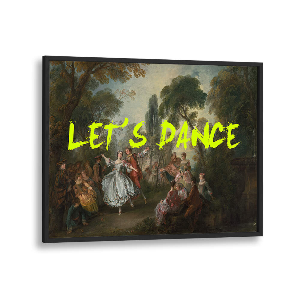 LET'S DANCE , ALTERED ART PRINTS