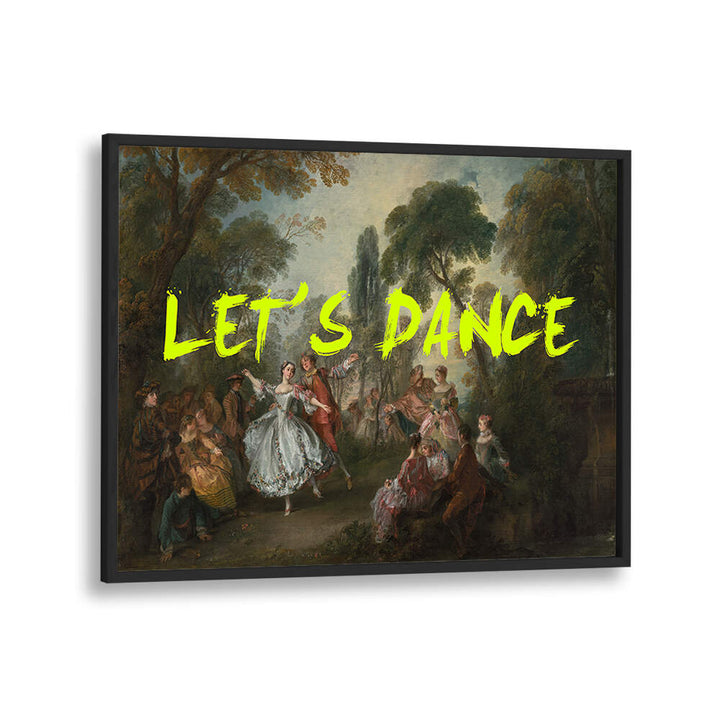 LET'S DANCE , ALTERED ART PRINTS