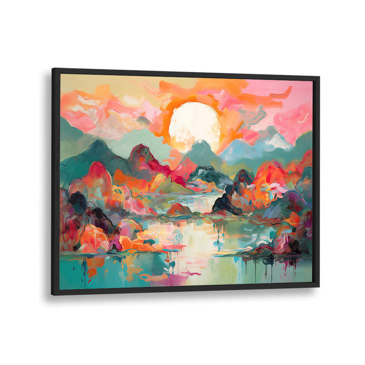 COLORFUL LANDSCAPE , LANDSCAPE PAINTINGS