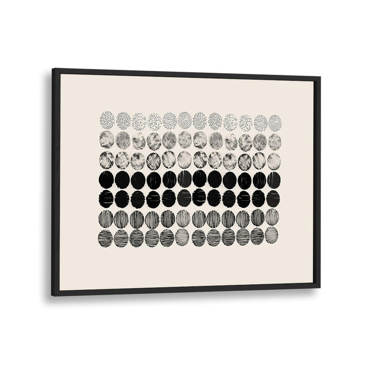 Elegant black and white design featuring MEDITATION CIRCLES, ABSTRACT PAINTINGS, perfect for enhancing your serene space.
