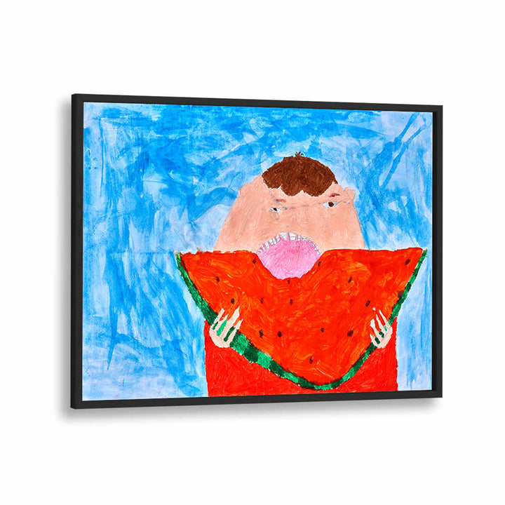 Colorful Watermelon Kids Room Paintings showcasing a playful design, perfect for brightening your child's space.