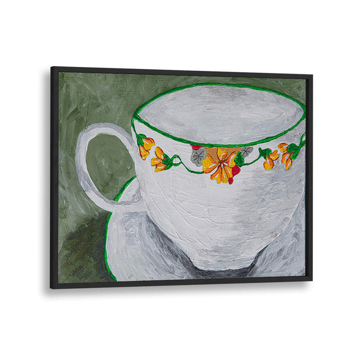 Beautiful TEACUP WITH FLOWERS, KITCHEN POSTERS add elegance and charm to your kitchen decor with vibrant floral designs.