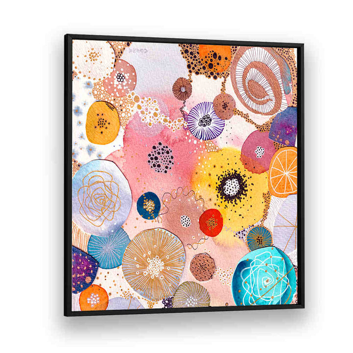 WHITE RABBIT , ABSTRACT PAINTINGS