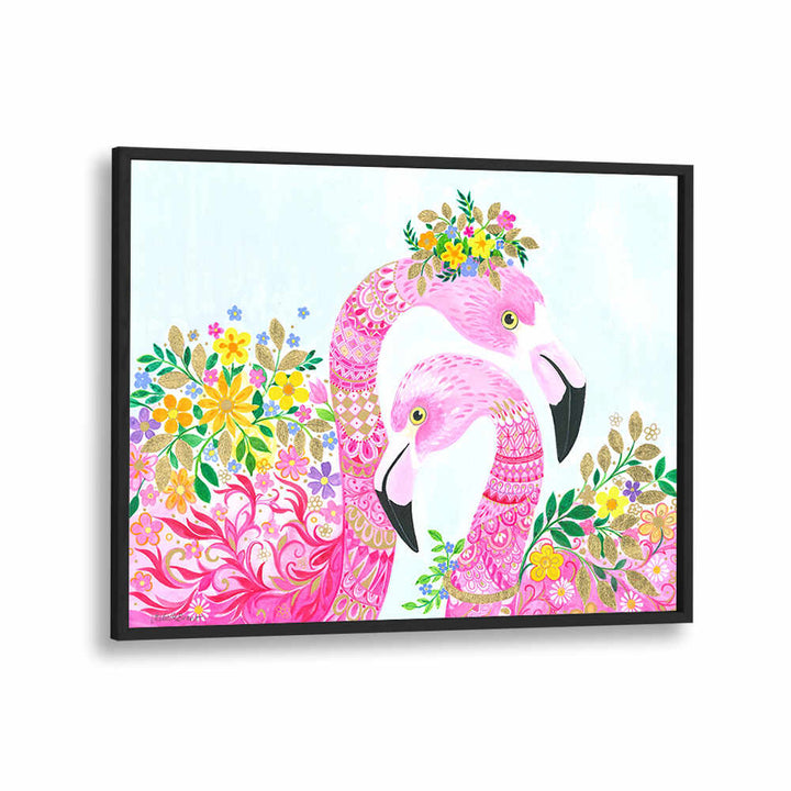 COLORFUL FLORAL CROWNS , ANIMAL PAINTINGS