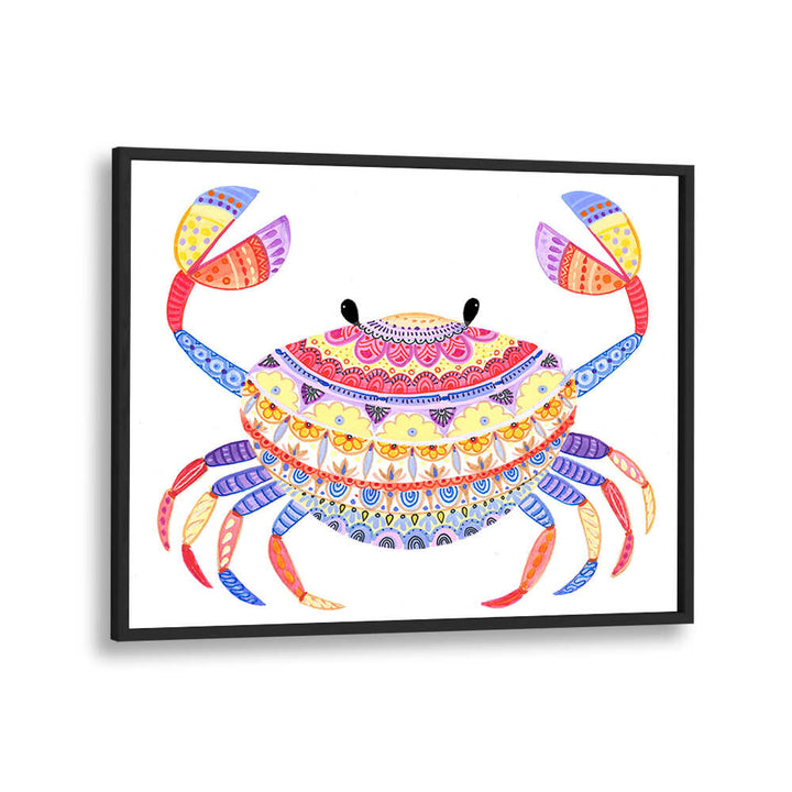 COLORFUL CRAB DANCE , BEACH PAINTINGS