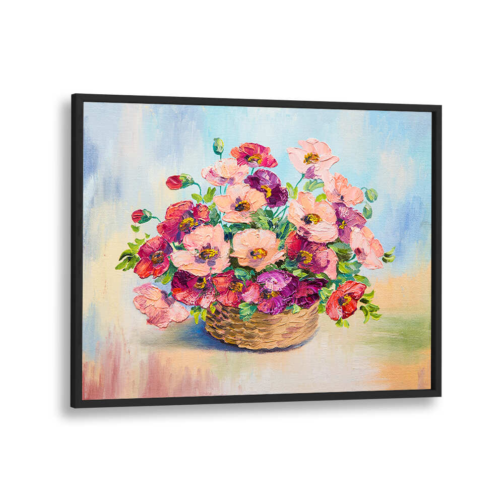 FLORAL DUETS , VINTAGE EUROPEAN PAINTINGS