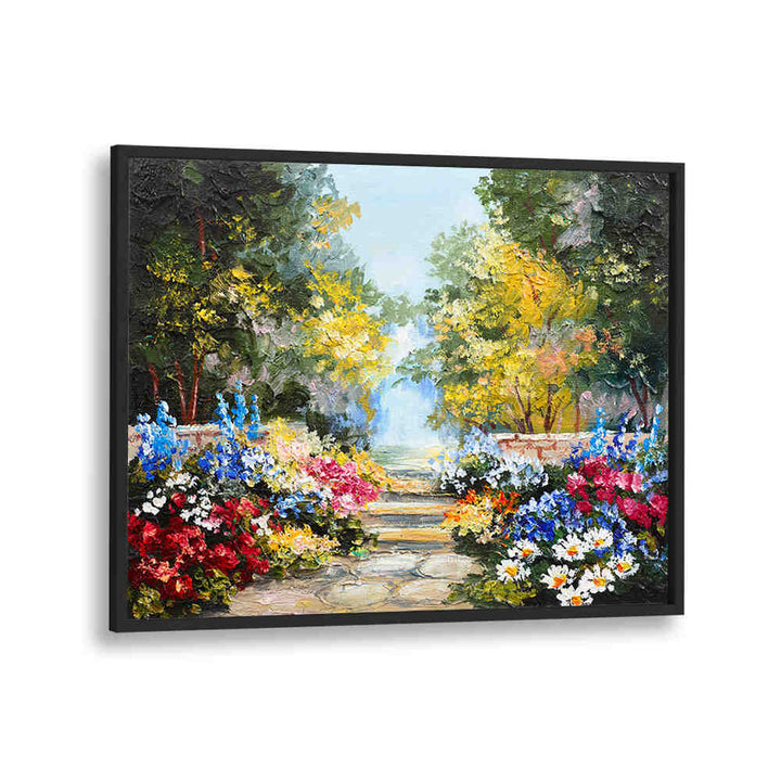 FLORA-INSPIRED GARDEN , VINTAGE EUROPEAN PAINTINGS