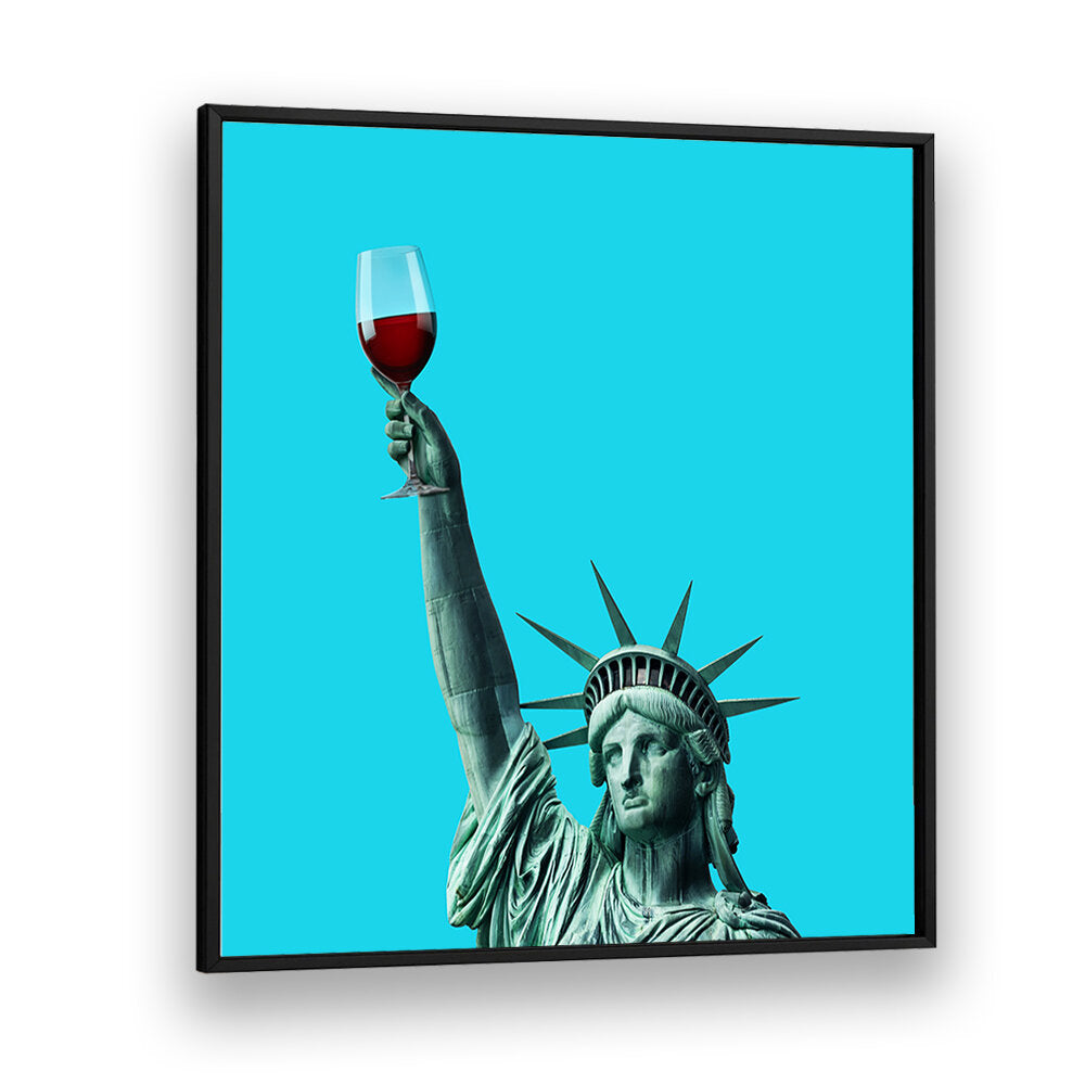 LIBERTY OF DRINKING II , ALTERED ART PRINTS