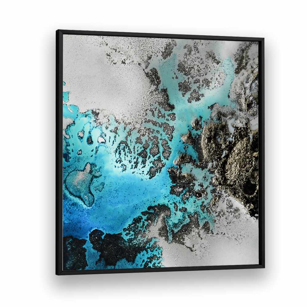 Vibrant TURQUOISE CORAL VIBES, ABSTRACT PAINTINGS that energize and enhance any space with artistic flair.