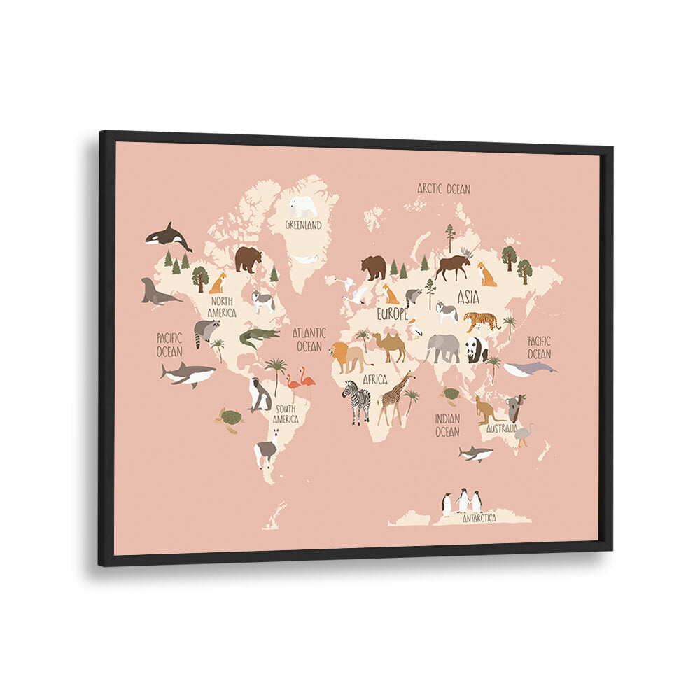 GLOBAL WILDLIFE GUIDE , KIDS ROOM PAINTINGS