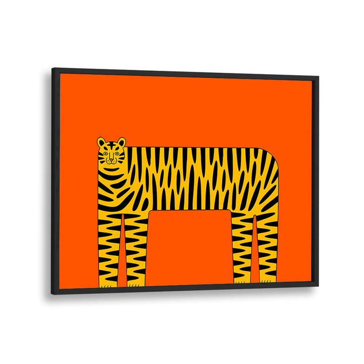 THE ABSTRACT TIGER , ANIMAL PAINTINGS