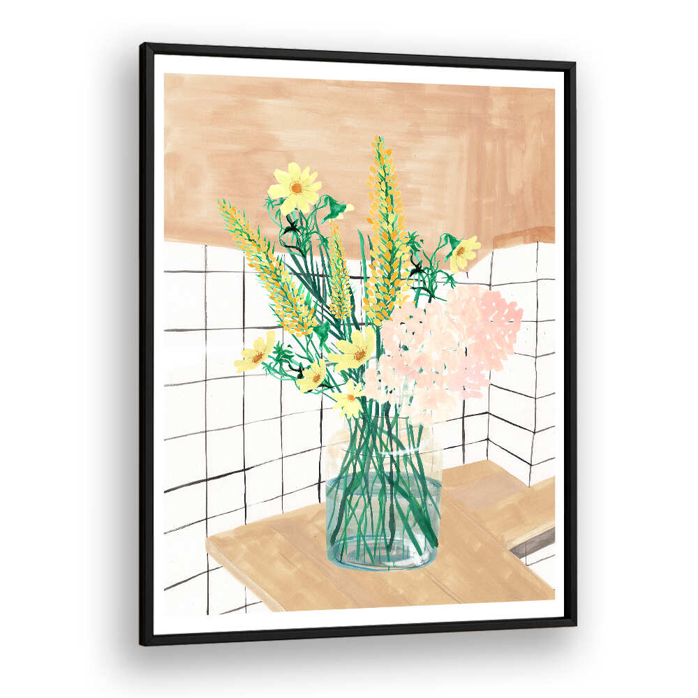 STILLHERE , FLORAL FLOWER PAINTINGS