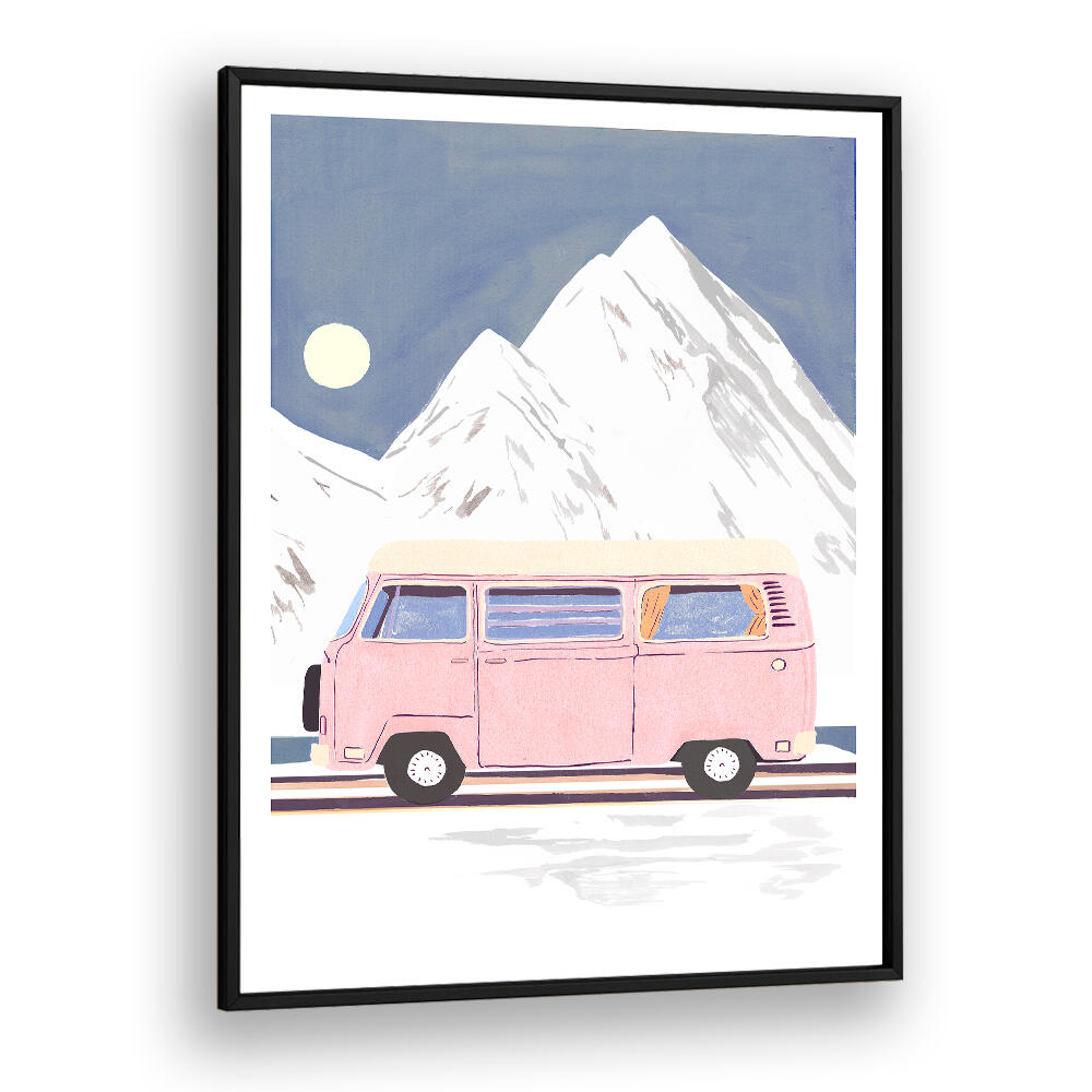 WINTER PRINT , CAR POSTERS