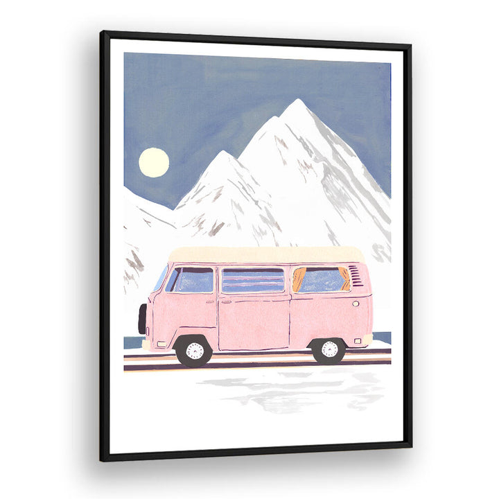 WINTER PRINT , CAR POSTERS