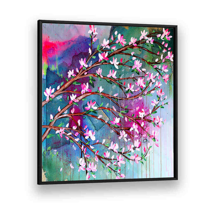 CHERRY BLOSSOM , FLORAL FLOWER PAINTINGS