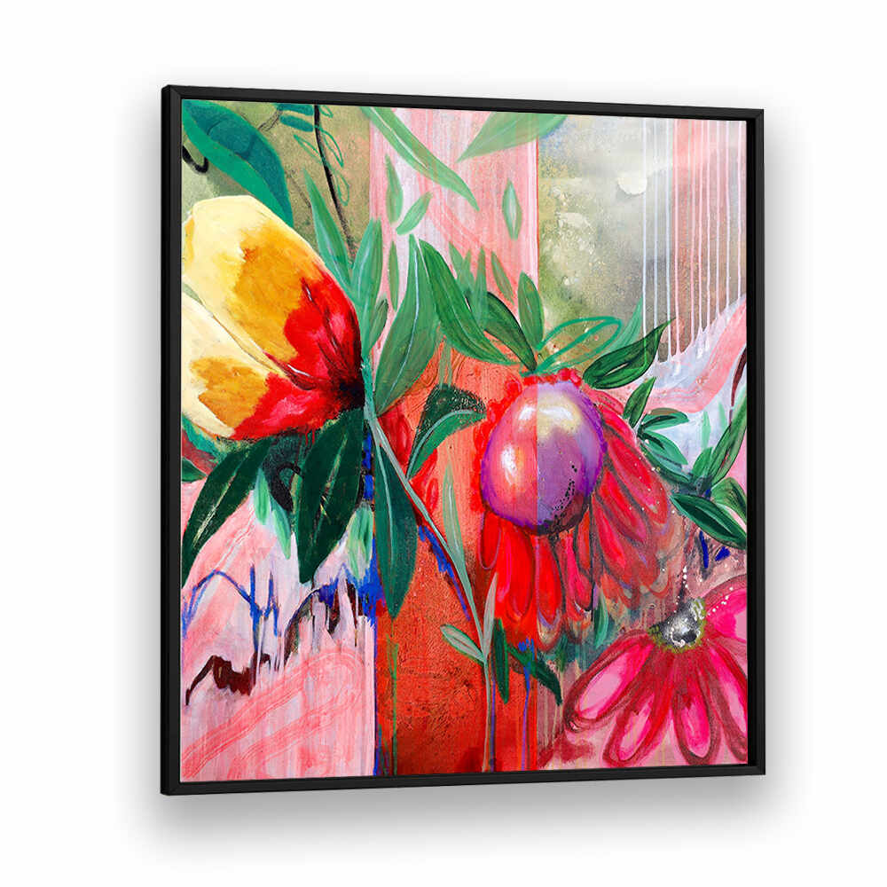 PAINTING IV , FLORAL FLOWER PAINTINGS