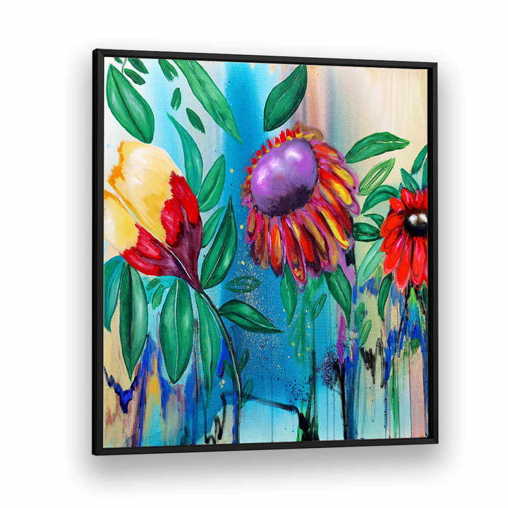 FLORAL ART , FLORAL FLOWER PAINTINGS