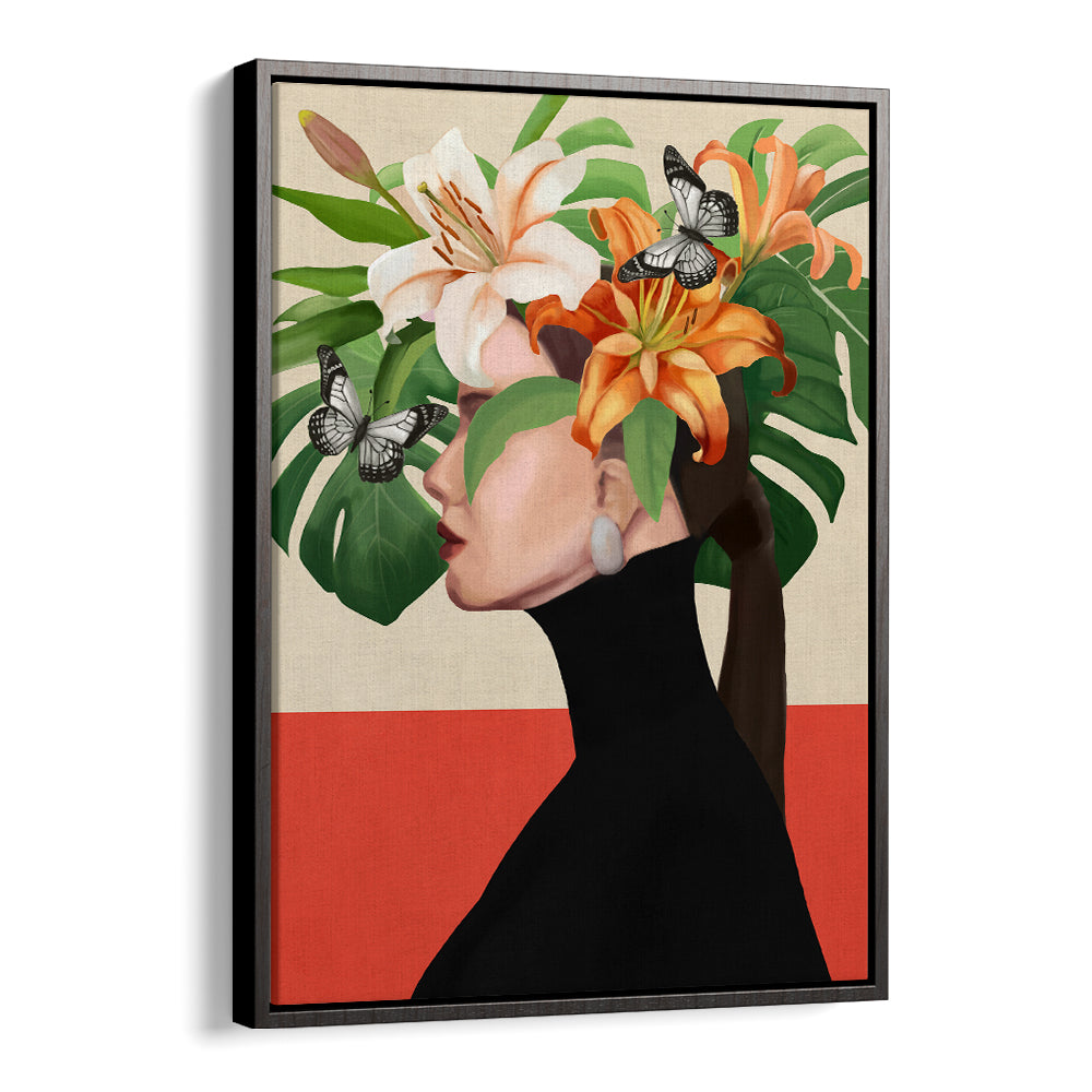 FLORAL SERENITY, SURREAL ART PRINTS