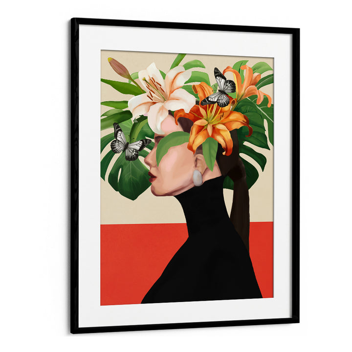 FLORAL SERENITY, SURREAL ART PRINTS