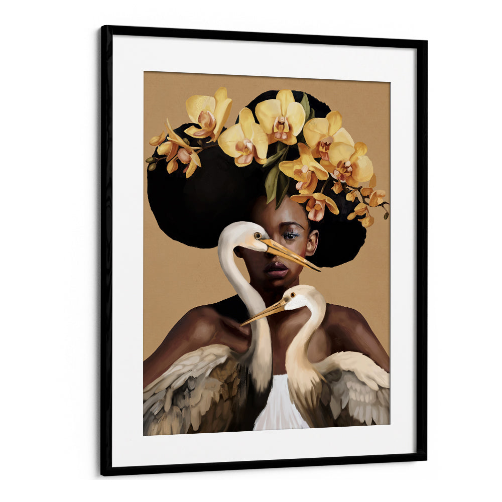 ORCHID MAAJESTY , SURREAL ART PRINTS