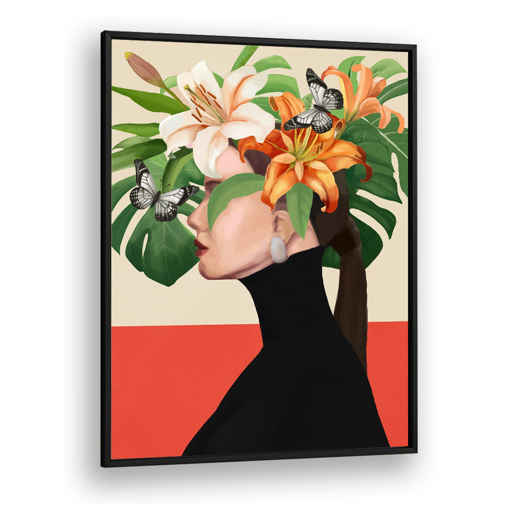 FLORAL SERENITY, SURREAL ART PRINTS