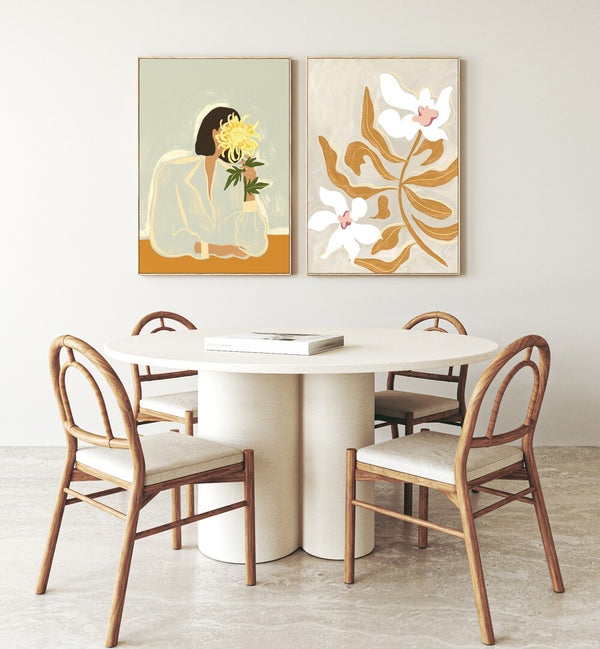 Enhance your decor with the BLLISFULLNESS SET, SET OF 2 PAINTINGS, perfect for adding joy and tranquility.