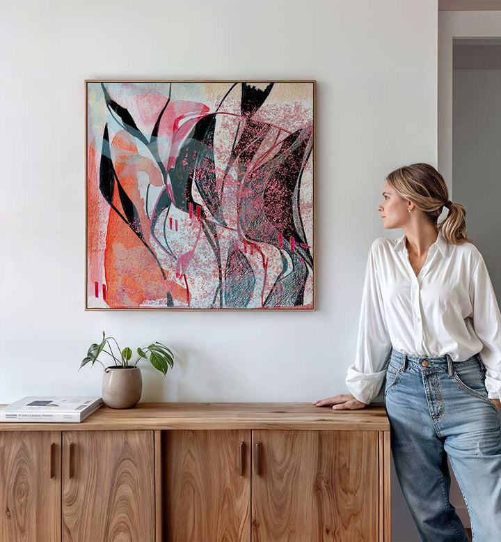 BLOOMING ABSTRACTION , ORGANIC FORMS