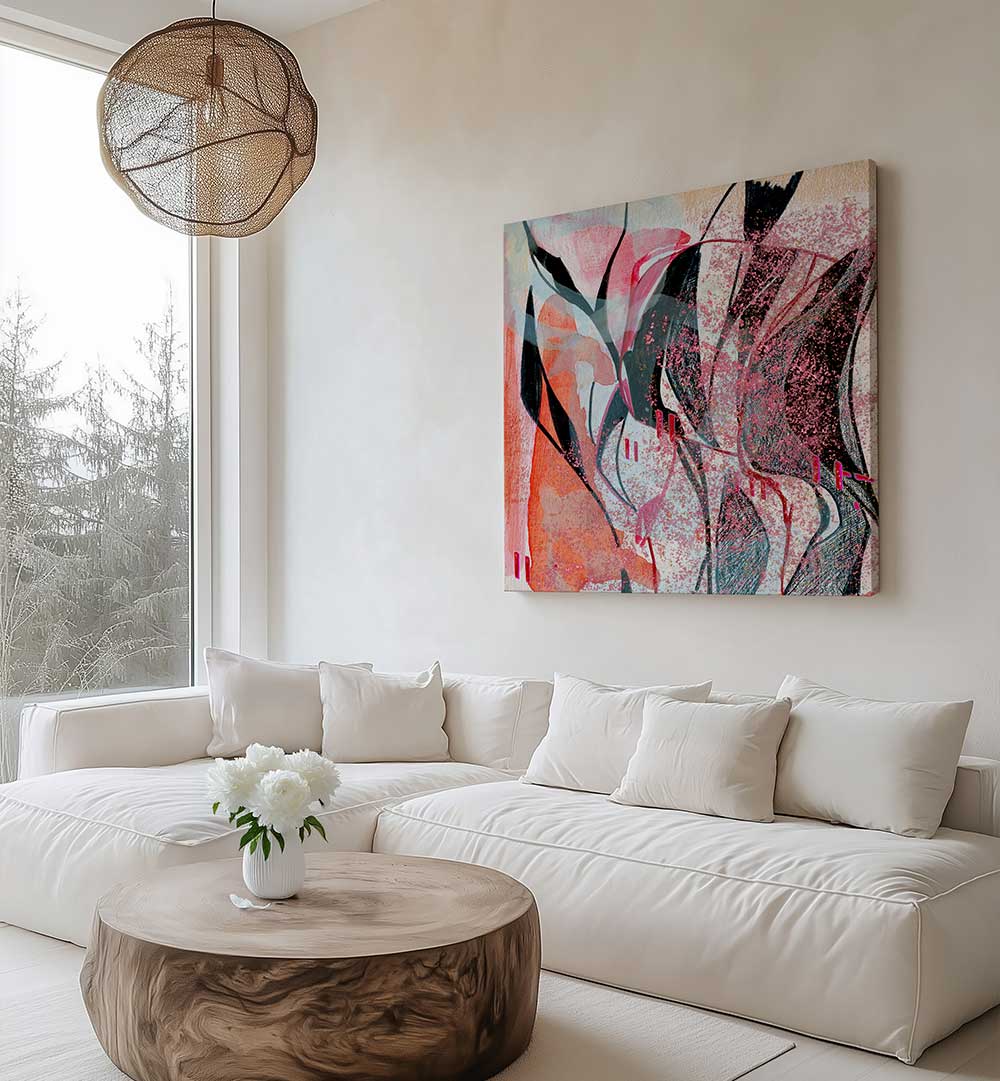 BLOOMING ABSTRACTION , ORGANIC FORMS