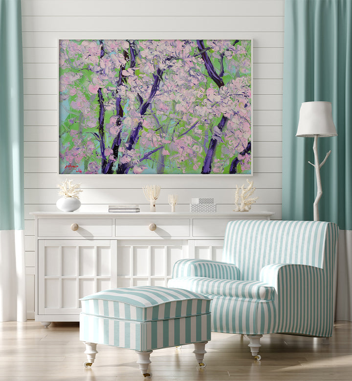 BLOOMING CHERRY TREES