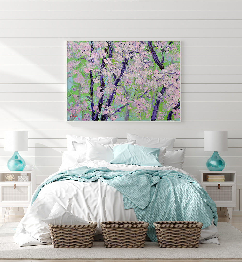 BLOOMING CHERRY TREES