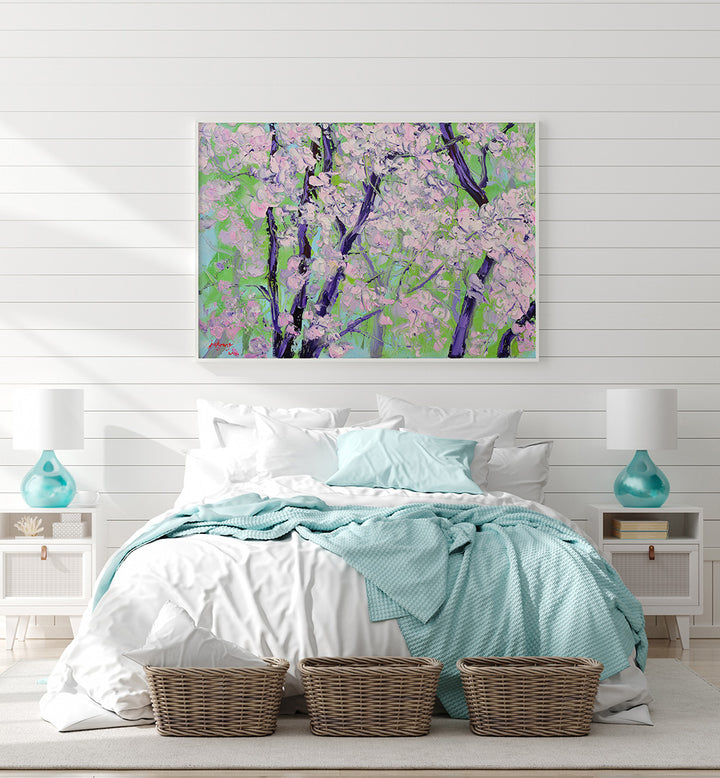 BLOOMING CHERRY TREES