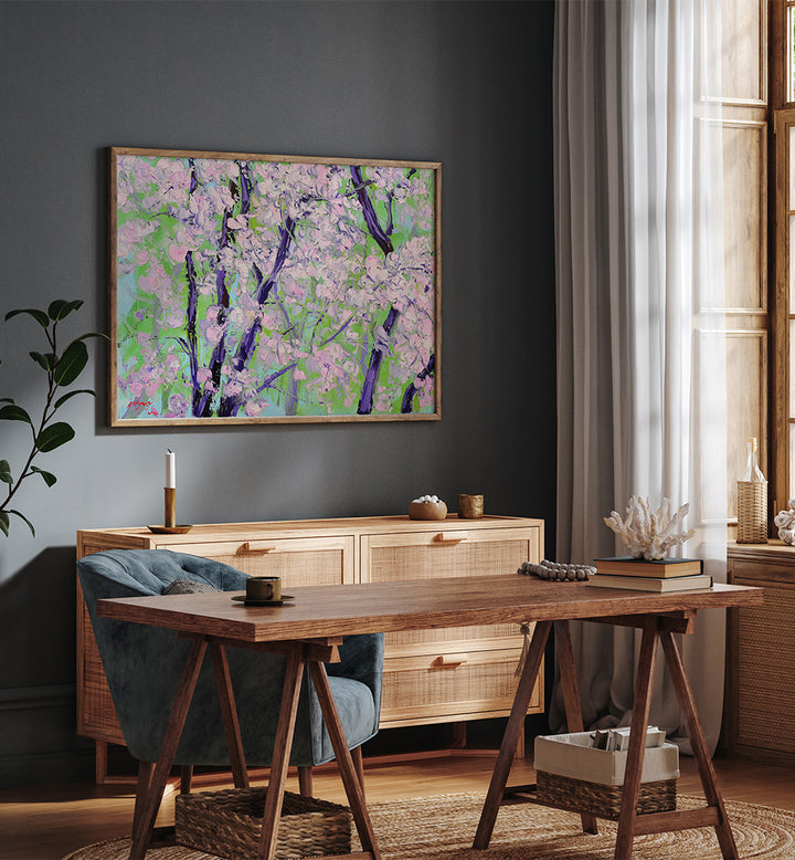 BLOOMING CHERRY TREES