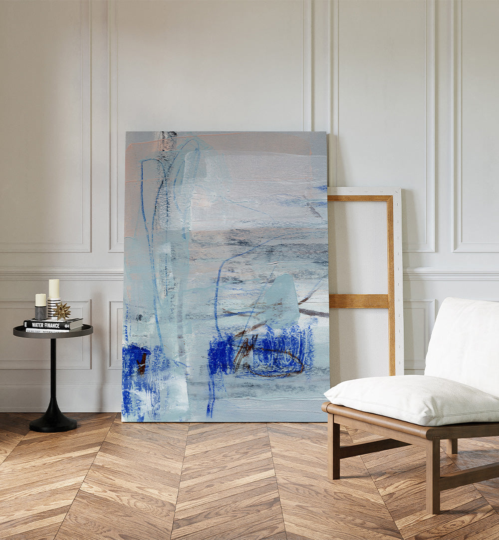 BLUE ABSTRACT FLOW